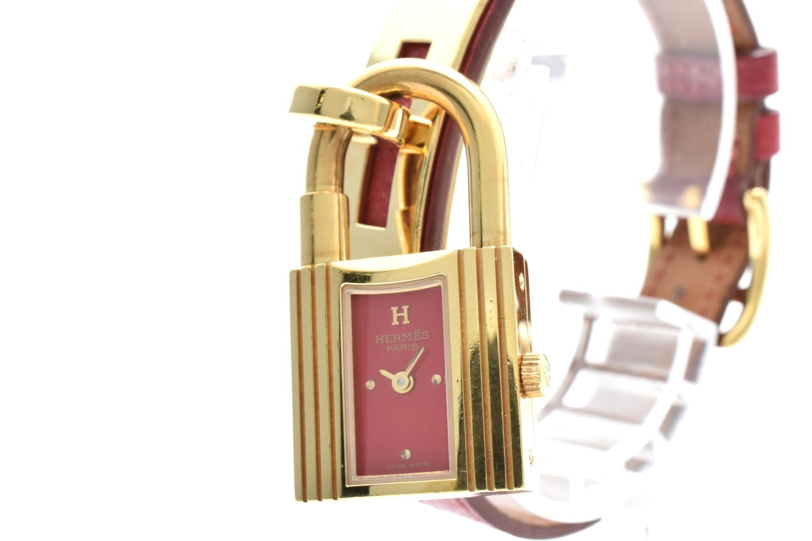 Hermès Kelly Wristwatch - Red, Leather
