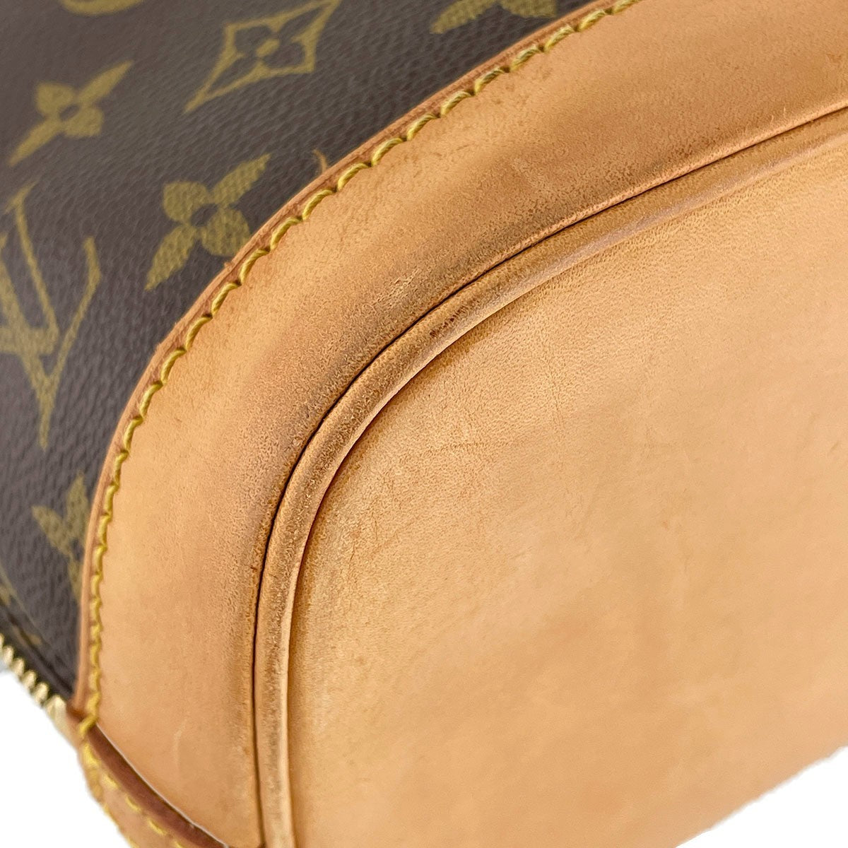 Louis Vuitton Monogram Alma Handbag - Brown, Coated Canvas
