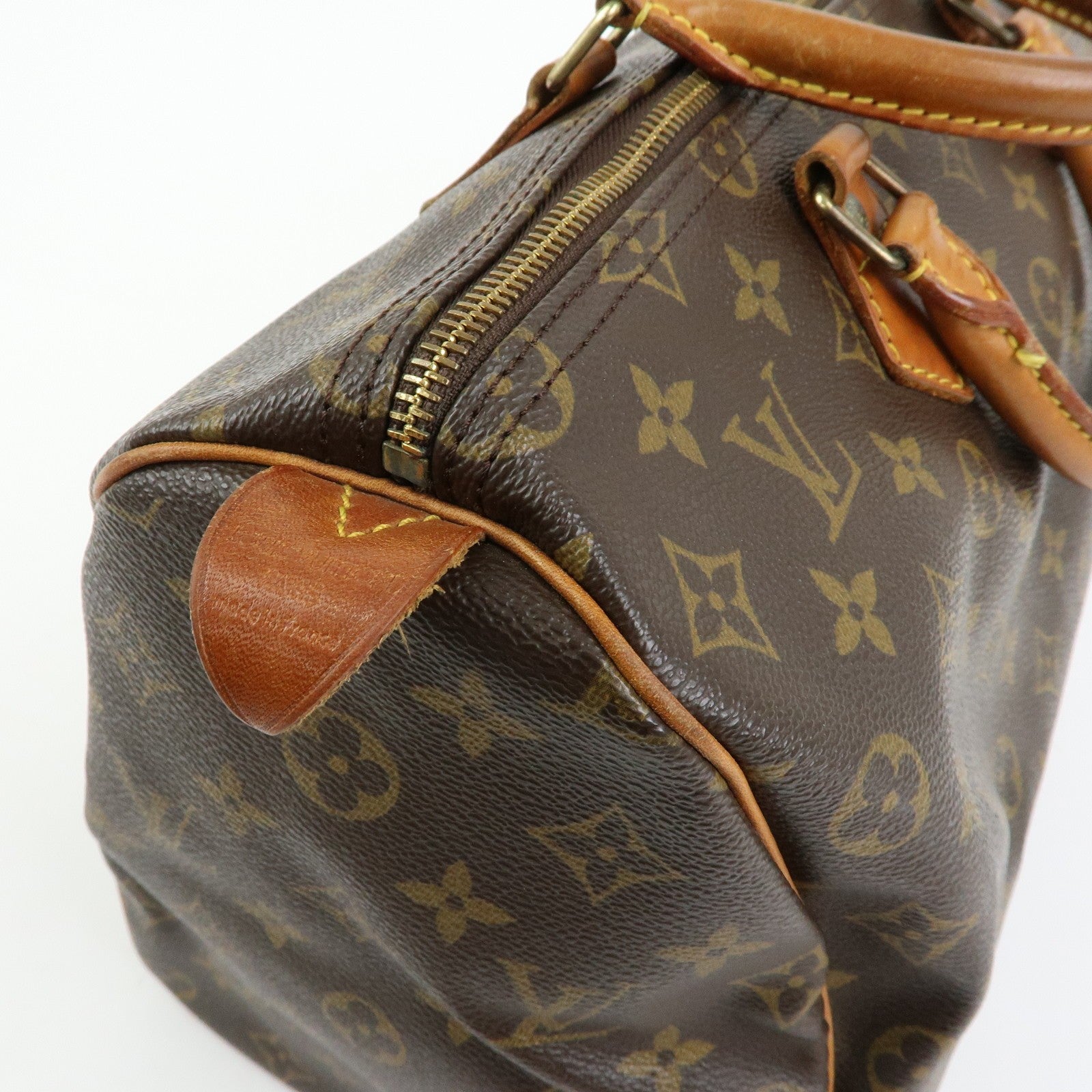 Louis Vuitton Speedy 35 Hand Bag - Monogram, Monogram Canvas, Nume Leather