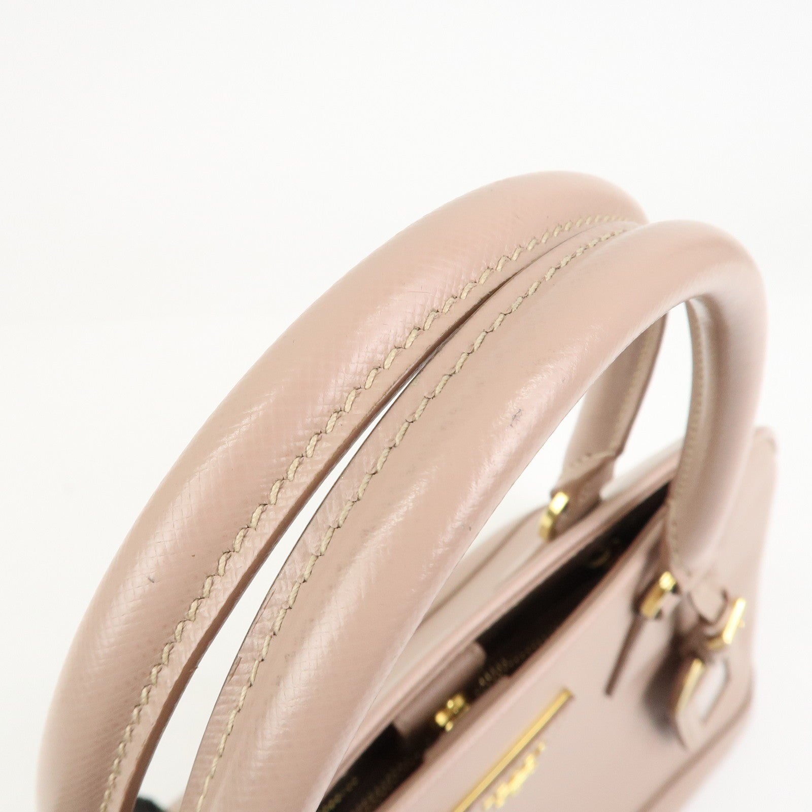 Prada Hand Bag - Pink, Saffiano Leather