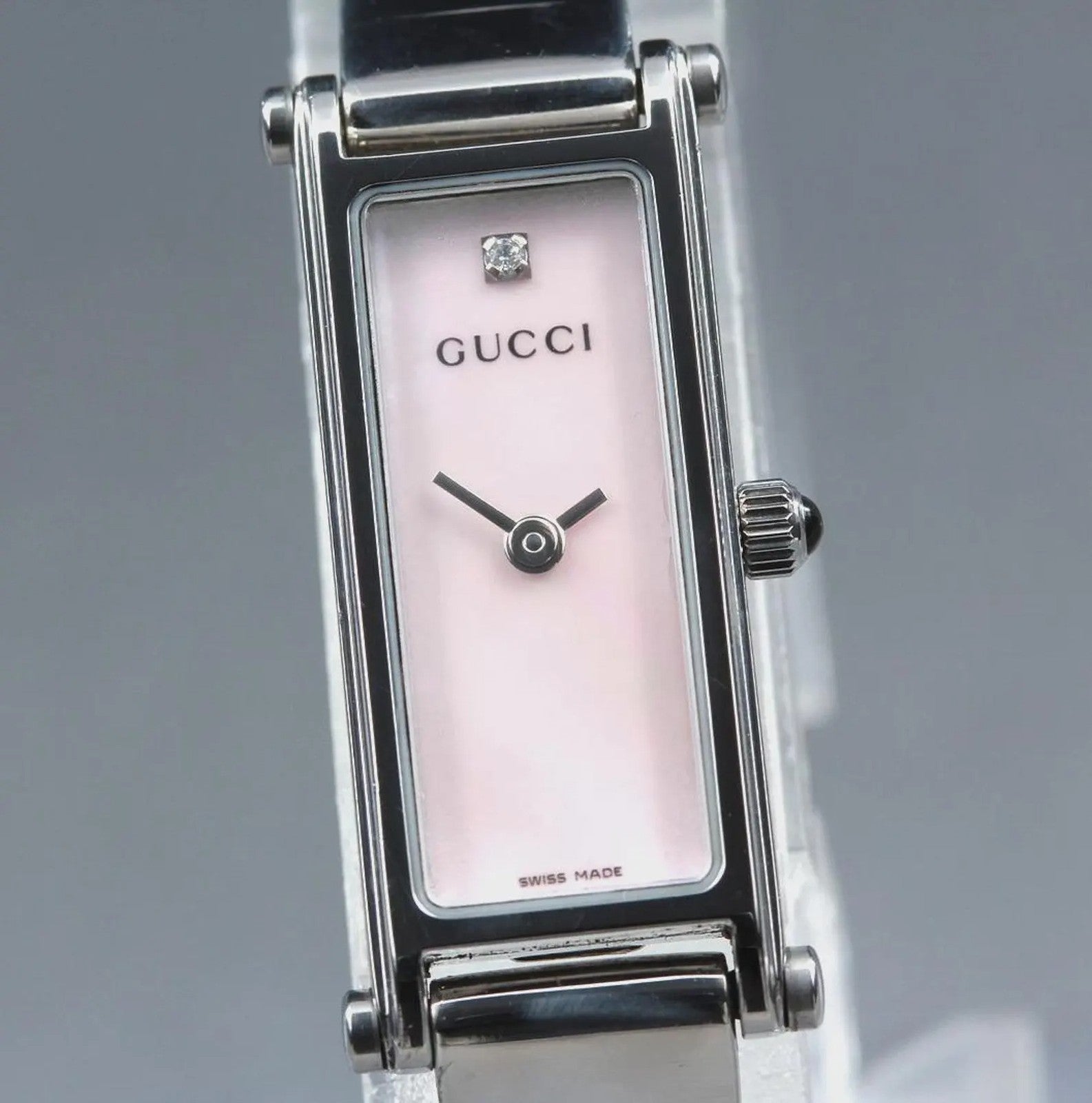 Gucci 1500L Watch - Pink, Stainless Steel