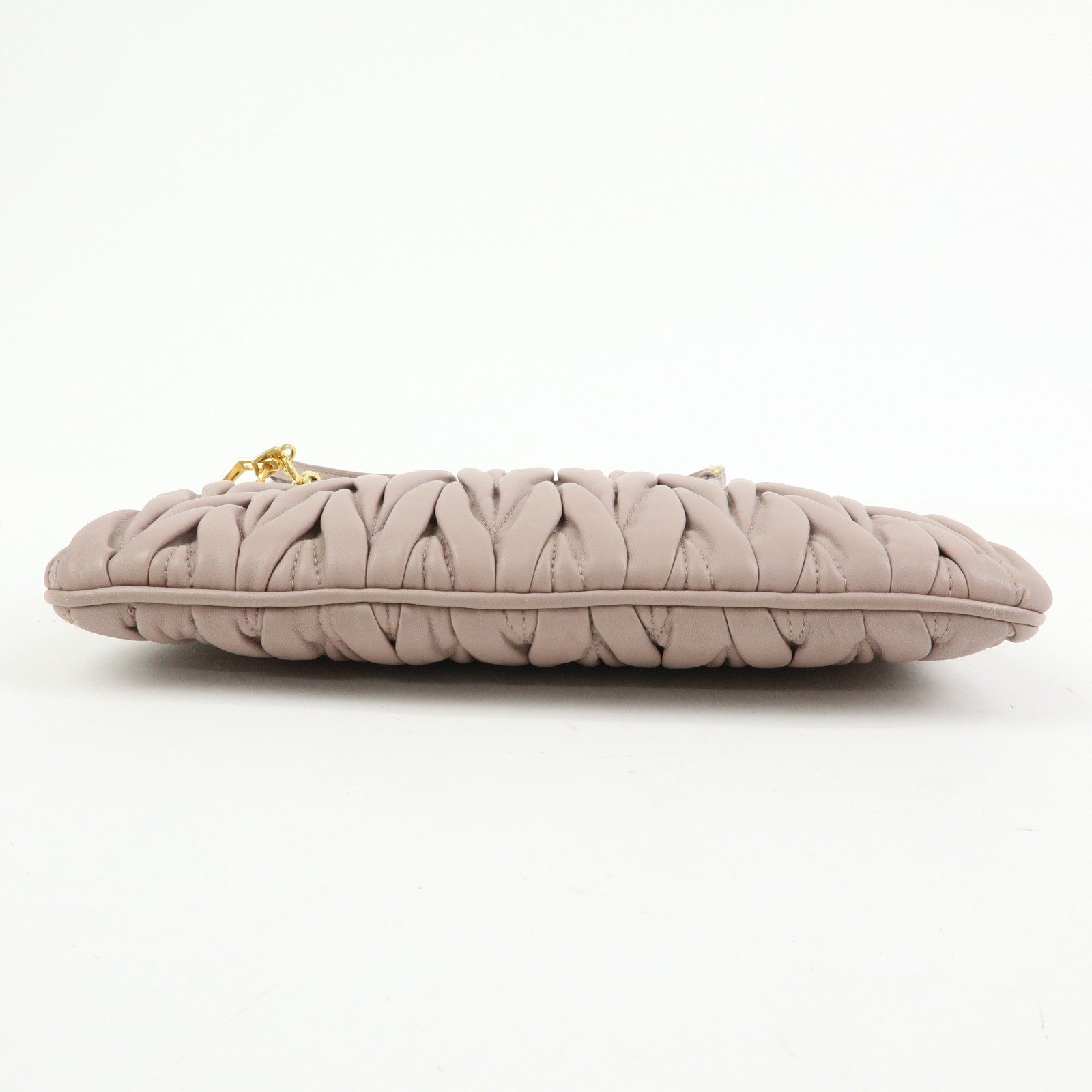 Miu Miu Handbag - Pink Beige, Nappa Leather