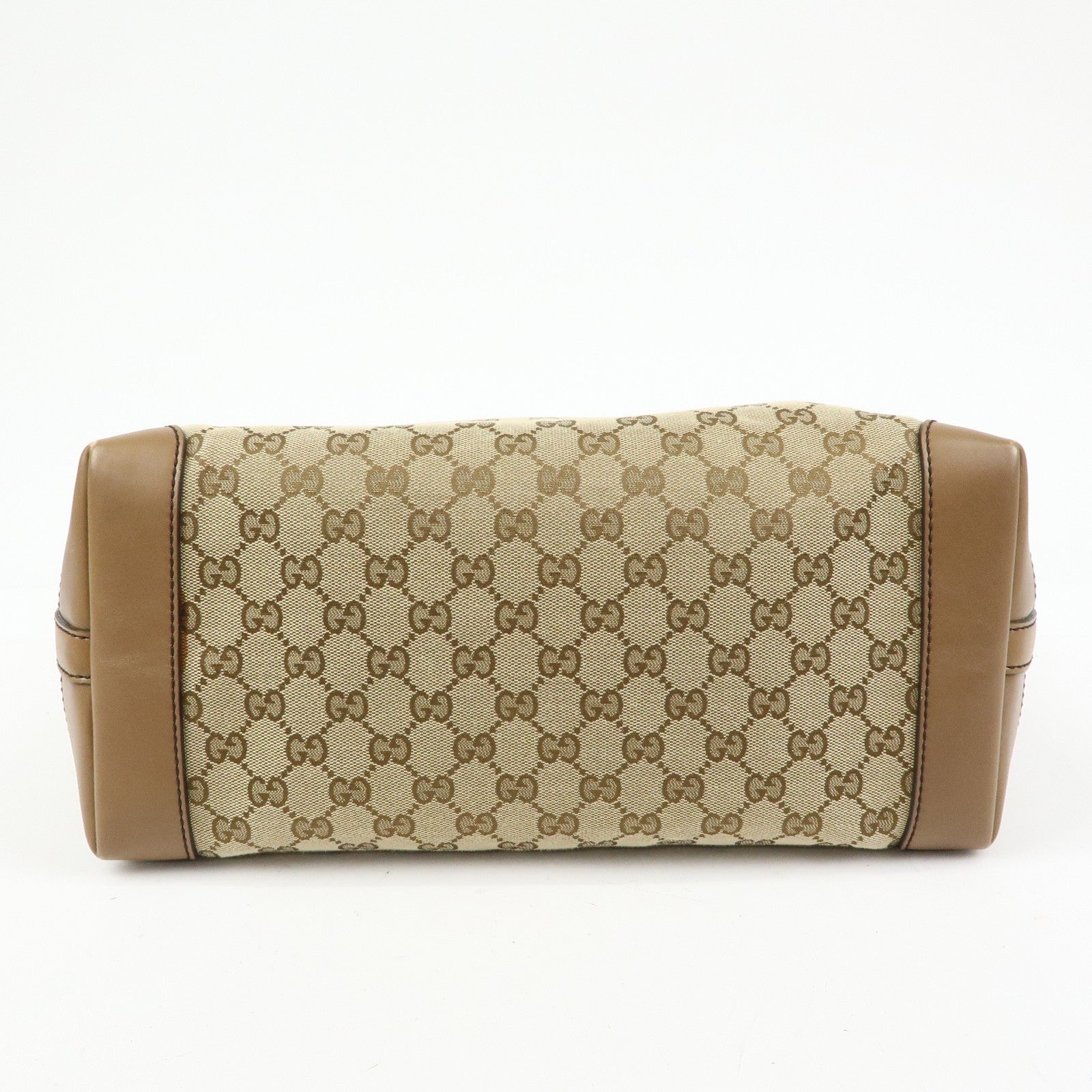 Gucci Tote Bag - Beige, Canvas and Leather
