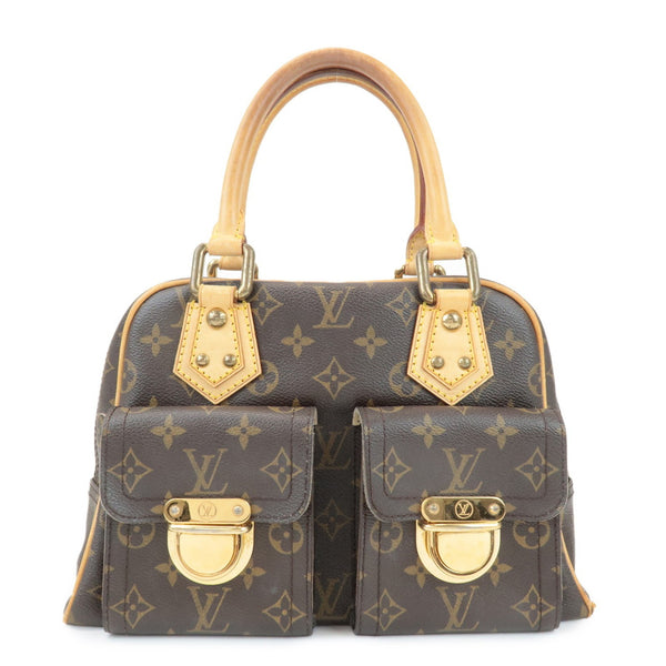 Louis Vuitton Monogram Manhattan PM Handbag - Brown, Monogram Canvas