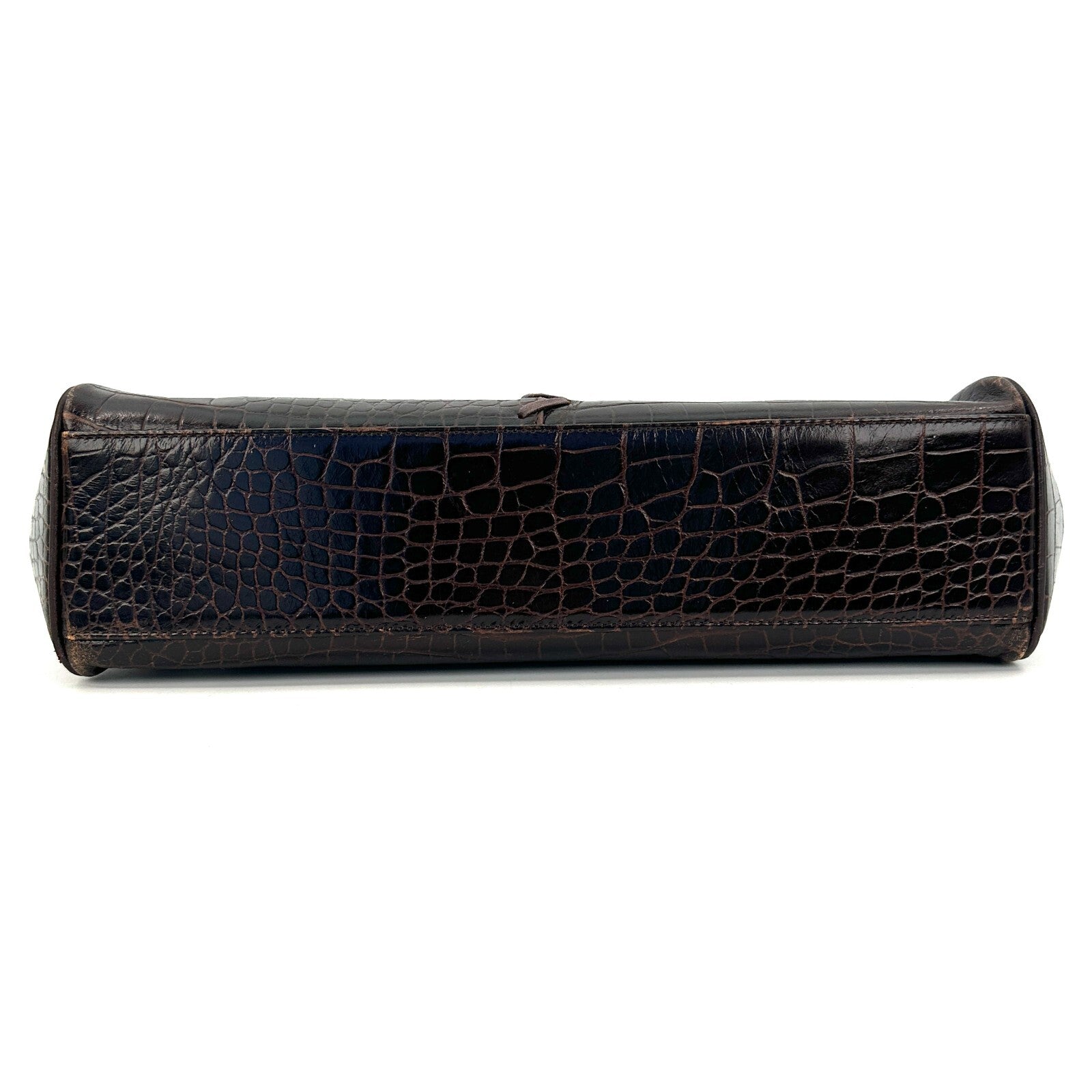 Saint Laurent Toto Handbag - Brown, Leather 