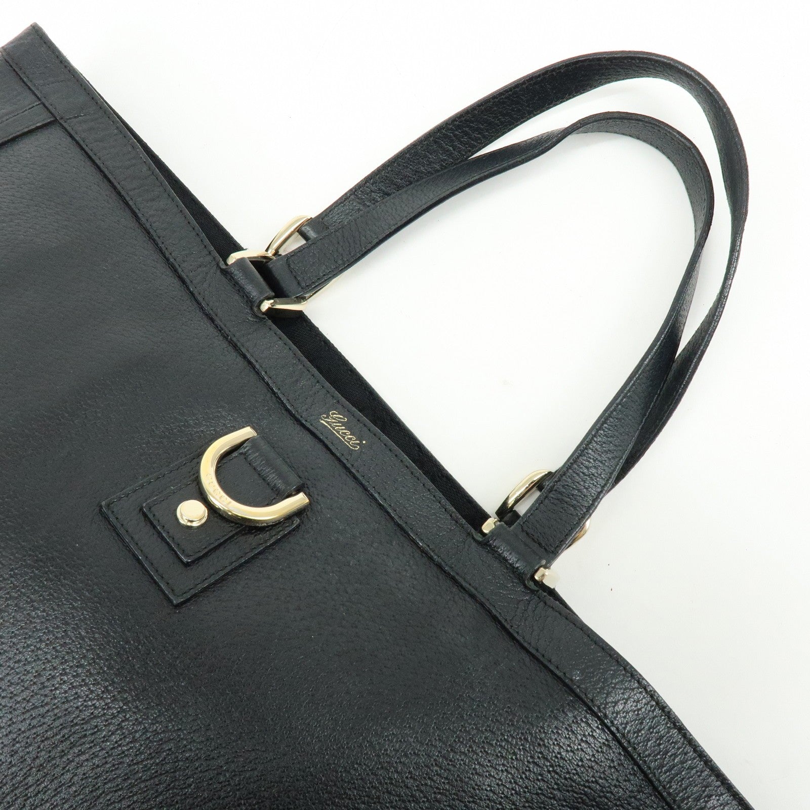 Gucci Abbey Tote Bag - Black, Leather