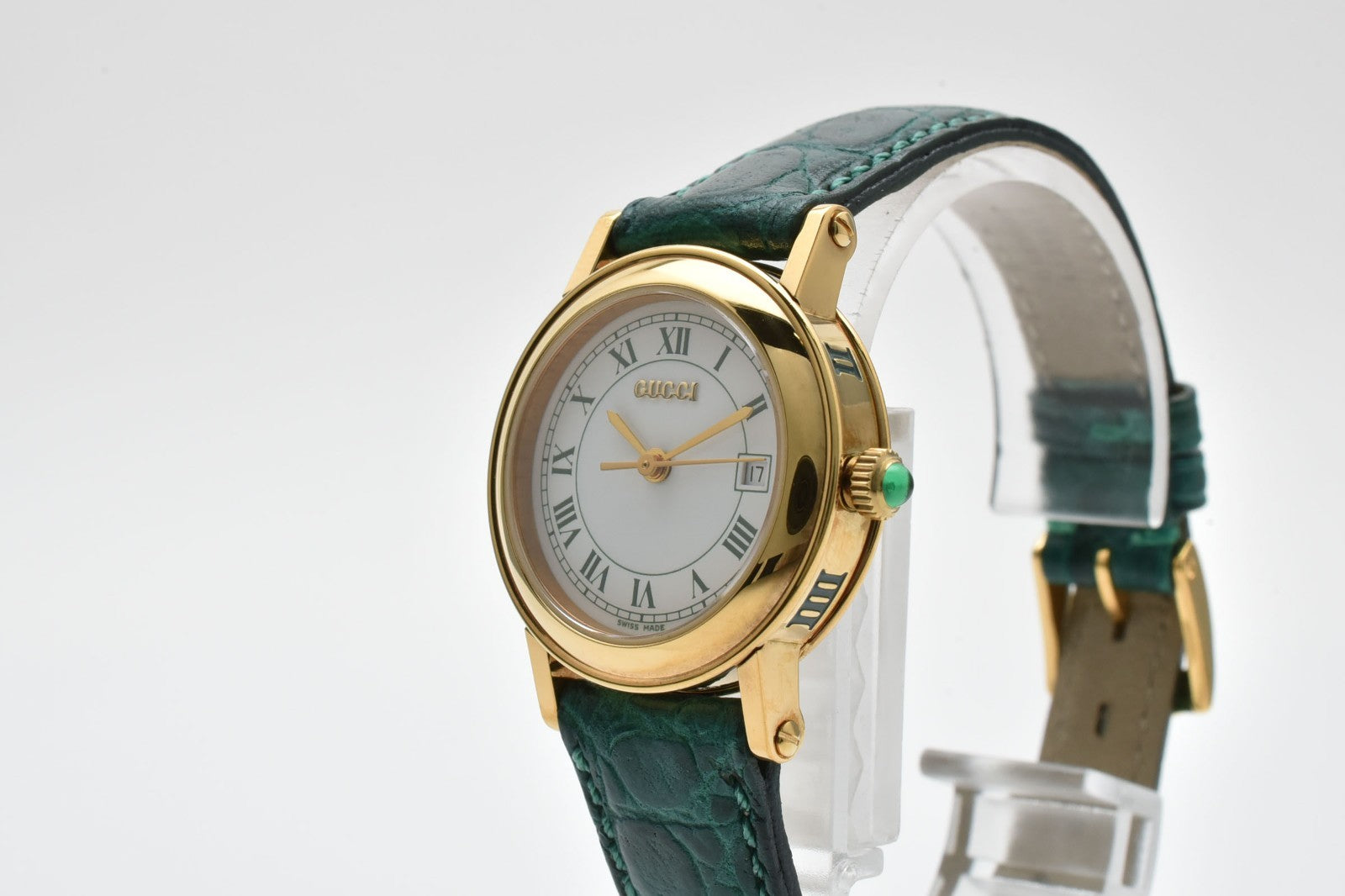 Gucci 7200L Wristwatch - Gold, Stainless Steel
