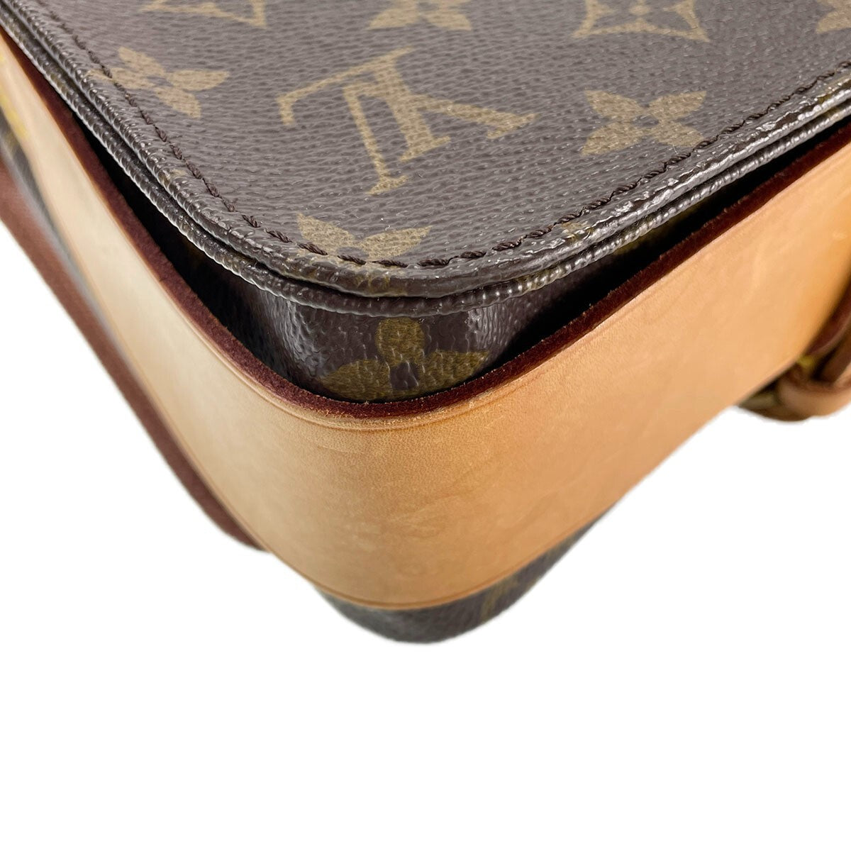 Louis Vuitton Cartouchiere MM Shoulder Bag - Brown, Leather