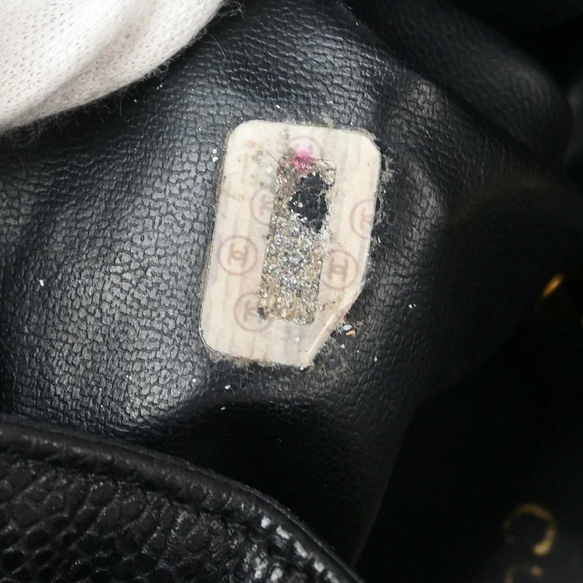 Chanel Triple CC Drawstring Shoulder Bag - Black, Calfskin