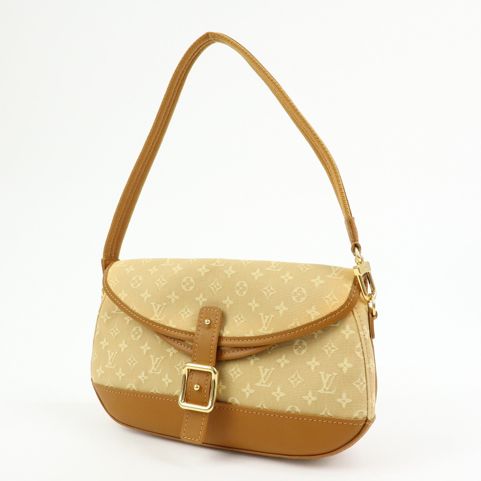 Louis Vuitton Hand Bag - Beige, Monogram Mini Canvas
