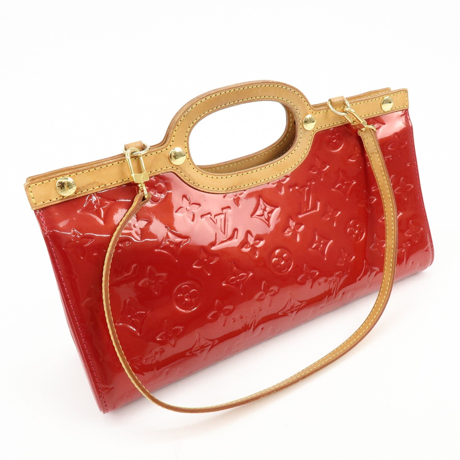 Louis Vuitton M91987 Handbag - Red, Vernis Leather