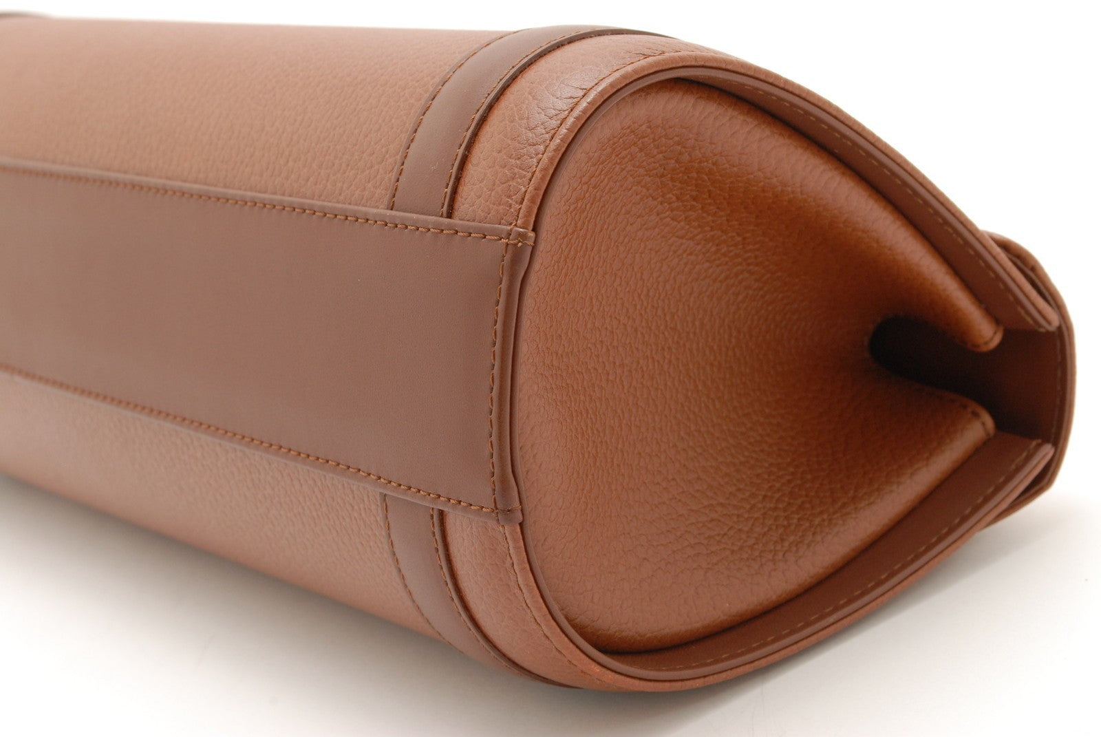 Burberry Nova Check Hand Tote Bag - Brown, Leather