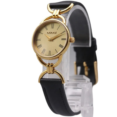 Gucci 6000.2.L Watch - Gold, Stainless Steel
