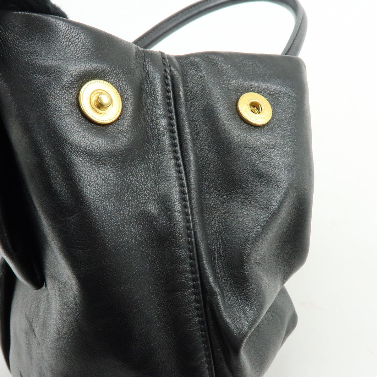 Prada Hand Bag - Black, Nappa Leather