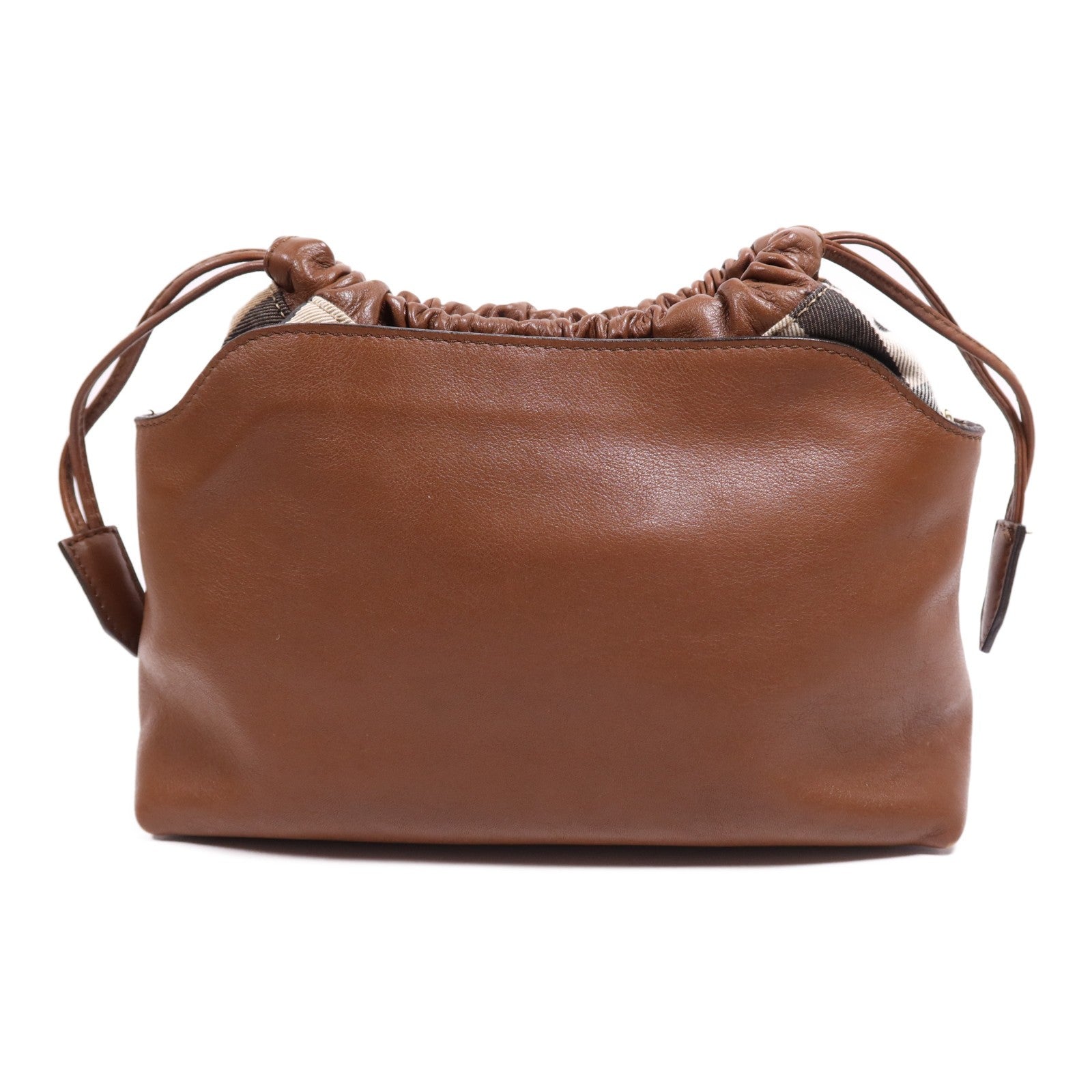 Burberry GHW Shoulder Bag - Brown, Calfskin Leather