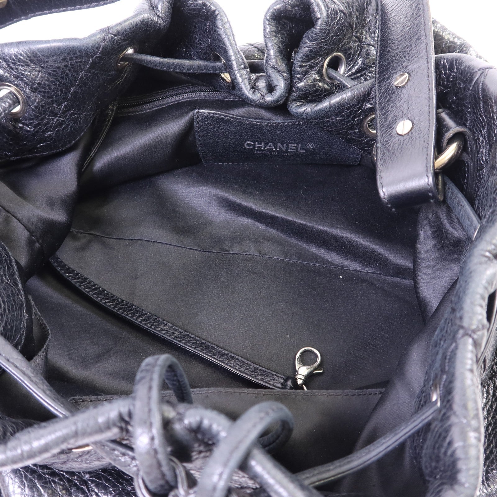 Chanel CC SHW Tote Bag - Black, Calfskin Leather