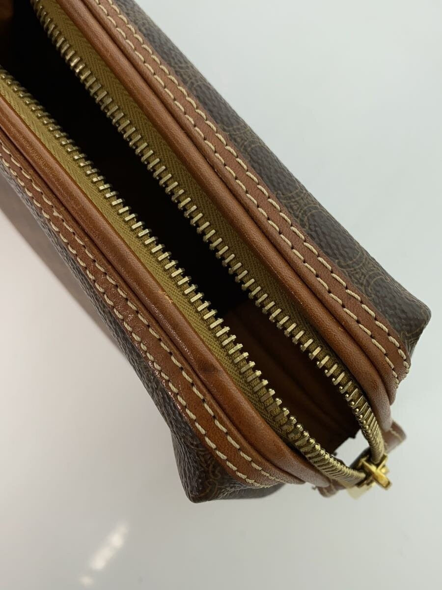 Celine Pouch - Brown, PVC 