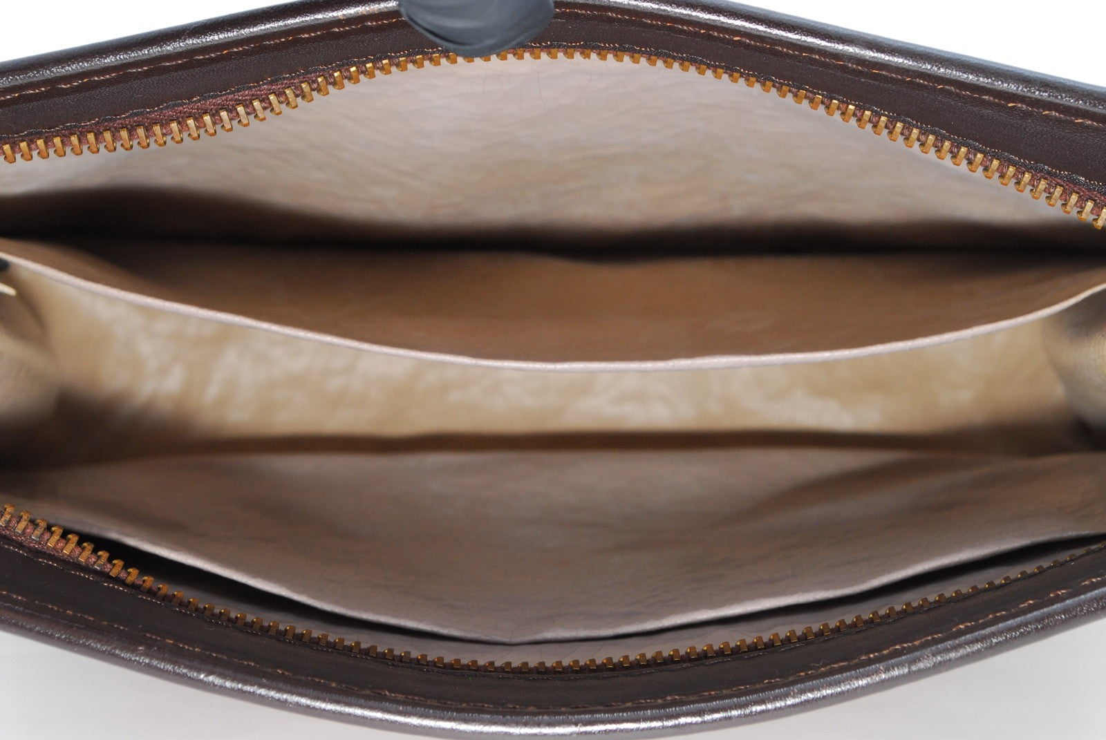 Christian Dior Trotter Clutch Porch Bag - Brown, Canvas Leather
