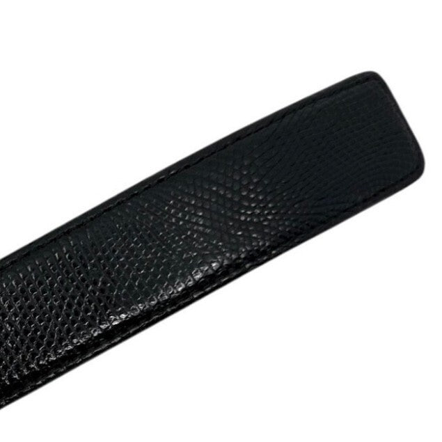 Saint Laurent YSL Belt - Black, Leather