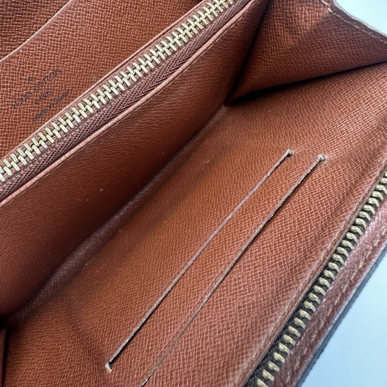 Louis Vuitton Portemonnaie Zip-Around Wallet - Brown, Monogram