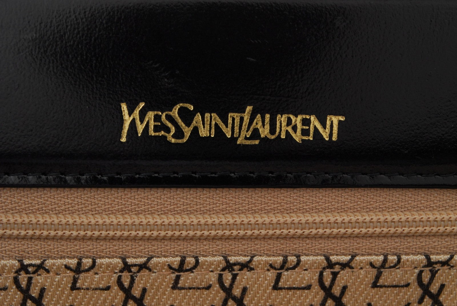 Saint Laurent Yves Clutch Bag - Black, Leather 
