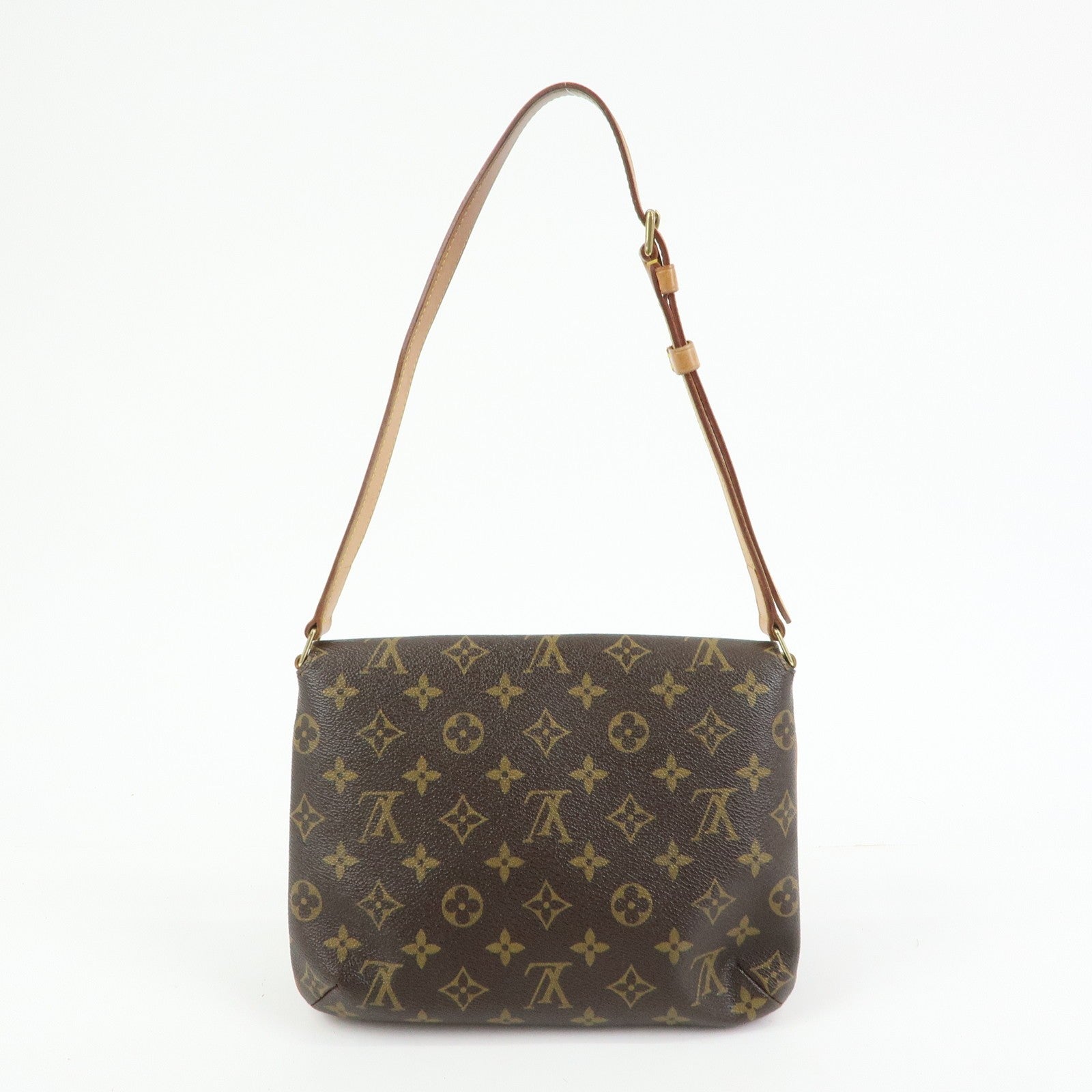 Louis Vuitton Monogram Musette Tango Short Shoulder Bag - Brown, Monogram Canvas