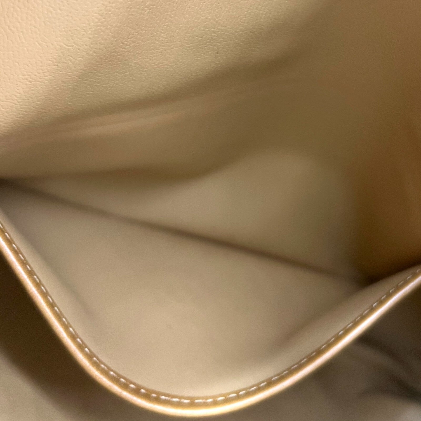 Celine Macadam Clutch - Ivory, Leather