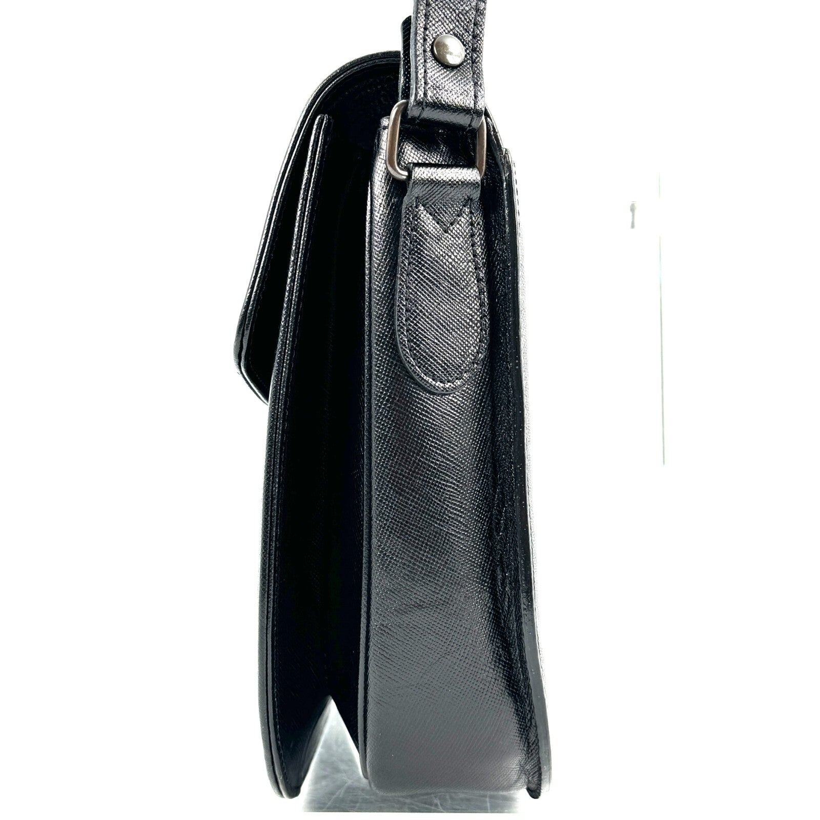 Saint Laurent YSL Shoulder Bag - Black, Leather