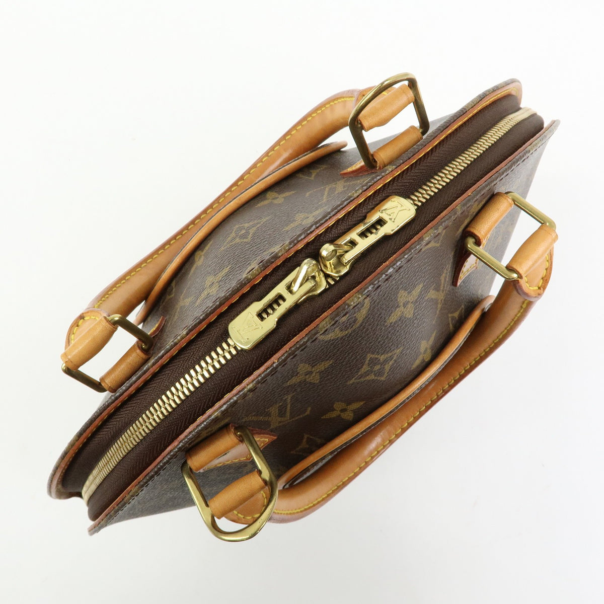 Louis Vuitton Papillon Hand Bag - Brown, Monogram Canvas