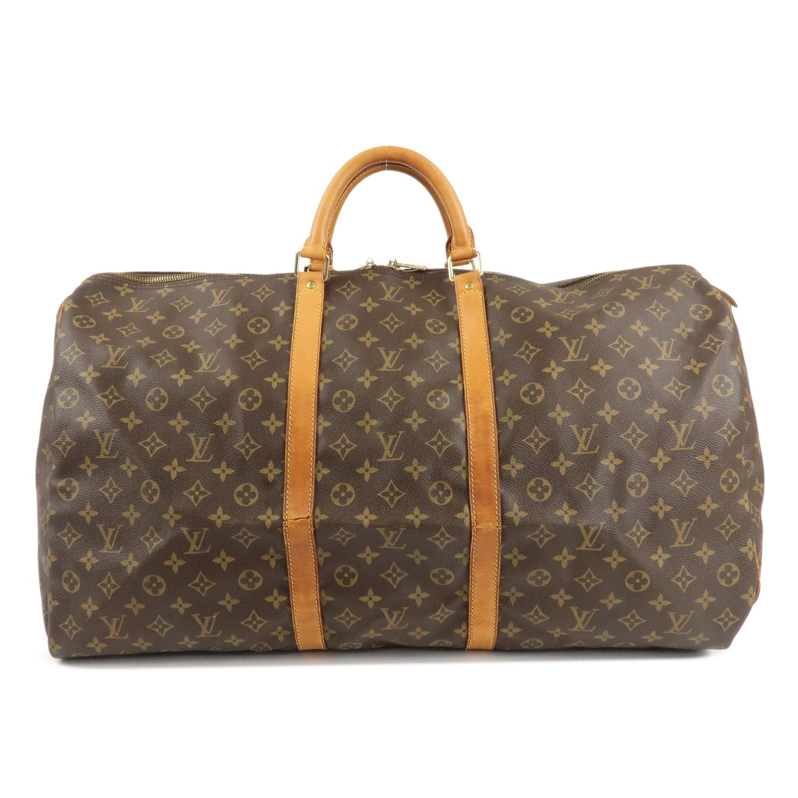 Louis Vuitton Keepall 60 Boston Bag - Monogram, Monogram Canvas
