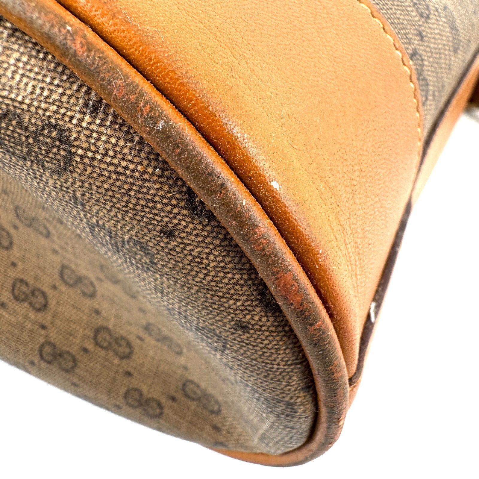 Gucci Micro GG Shoulder Bag - Brown, Leather and PVC