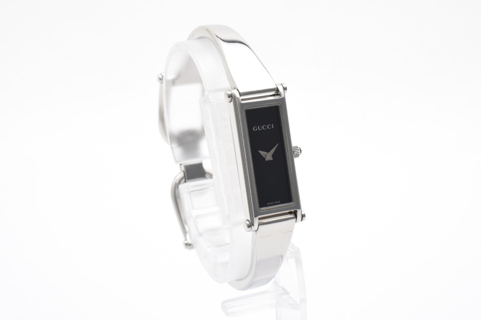 Gucci 1500L Wristwatch - Black, Stainless Steel