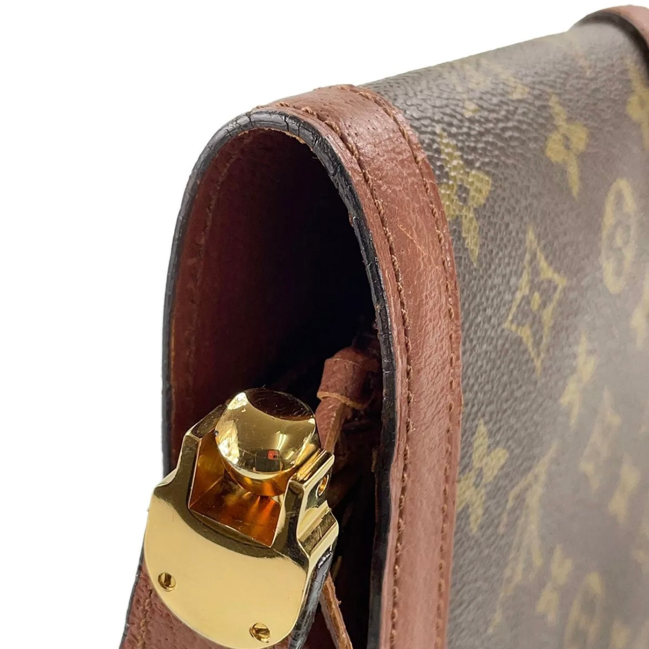 Louis Vuitton Rond Point Leather Brown Shoulder bag