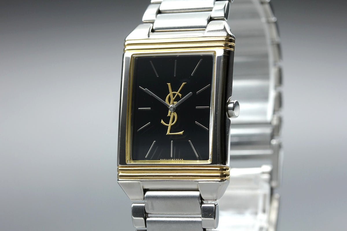 Yves Saint Laurent 5421-H04724 Wristwatch - Black, Stainless Steel
