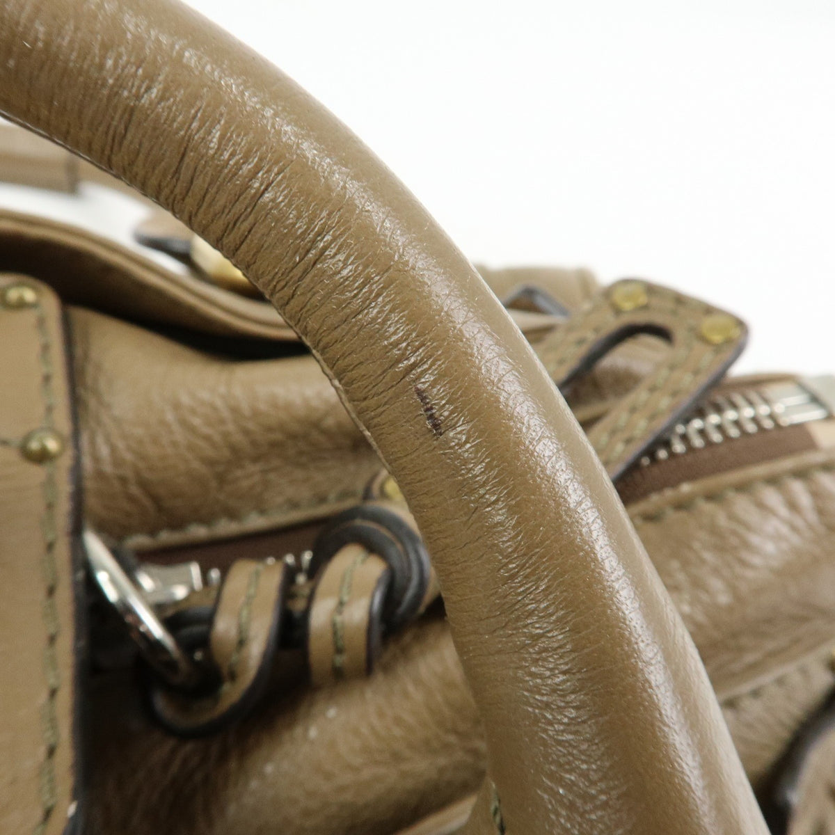 Chloe Paddington Hand Bag - Brown, Leather