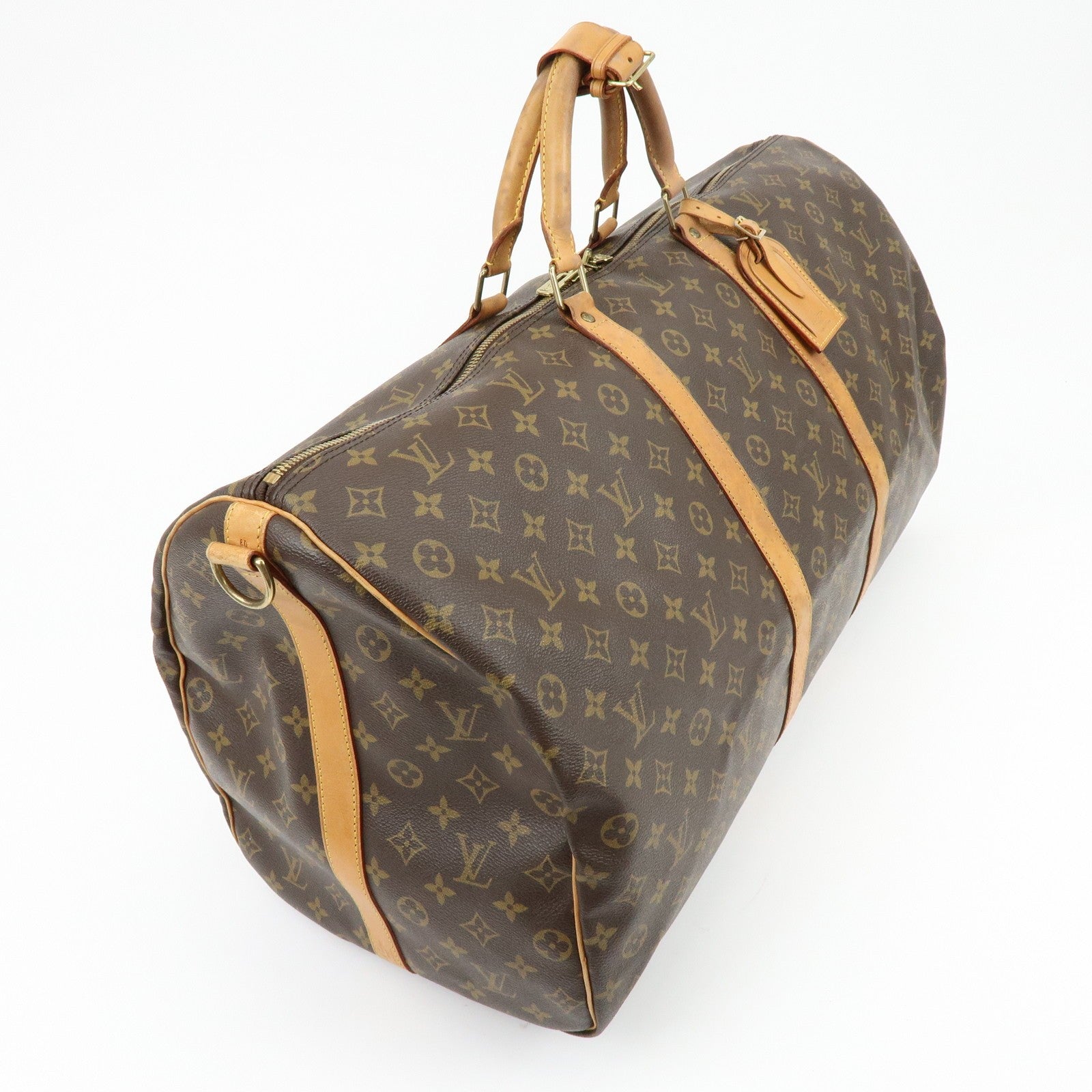 Louis Vuitton Keepall 60 Boston Bag - Monogram, Monogram Canvas