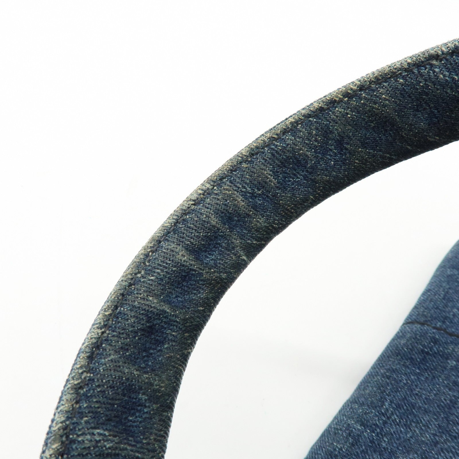 Prada Canapa Handbag - Blue, Denim