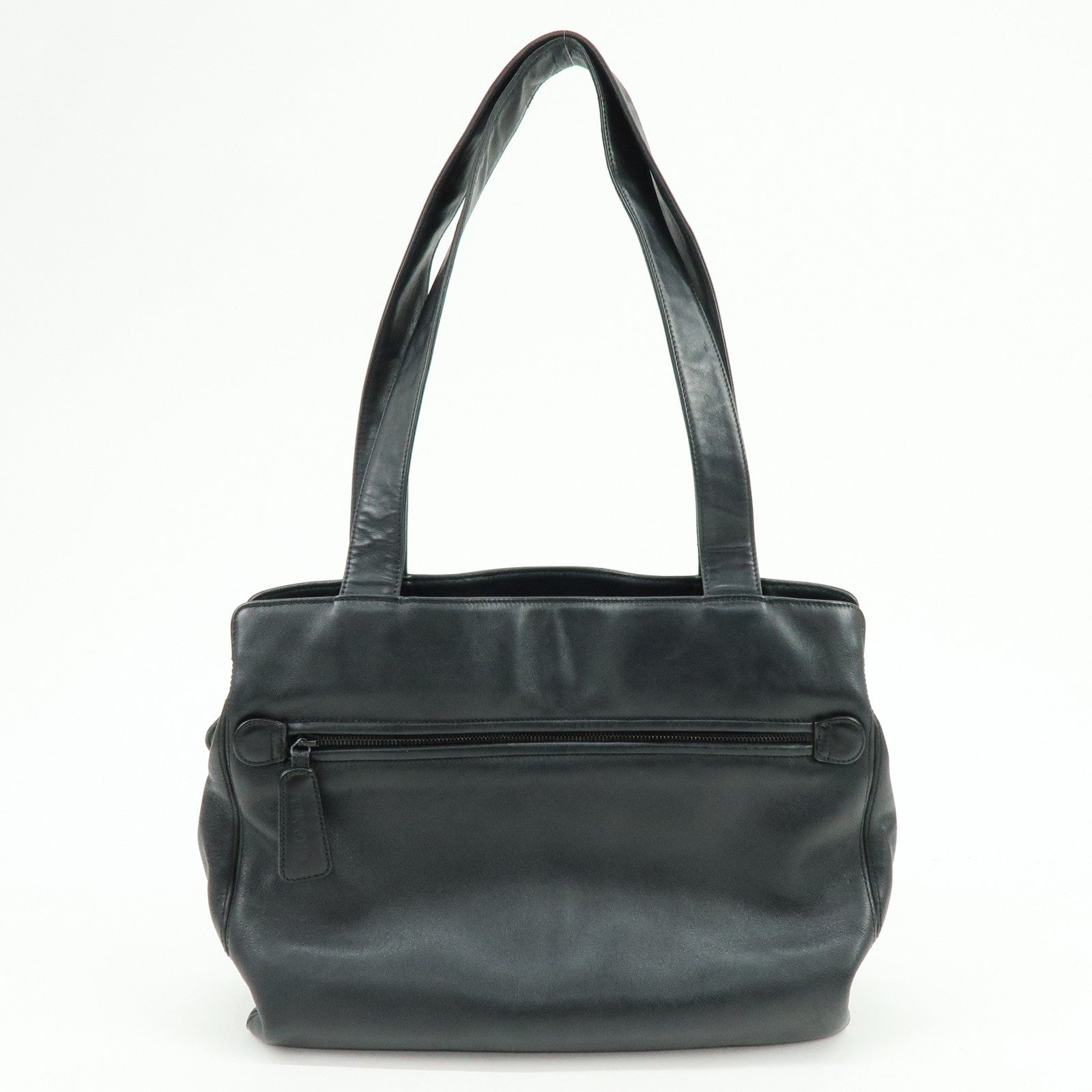 Chanel Calf Leather Tote Bag - Black, Leather