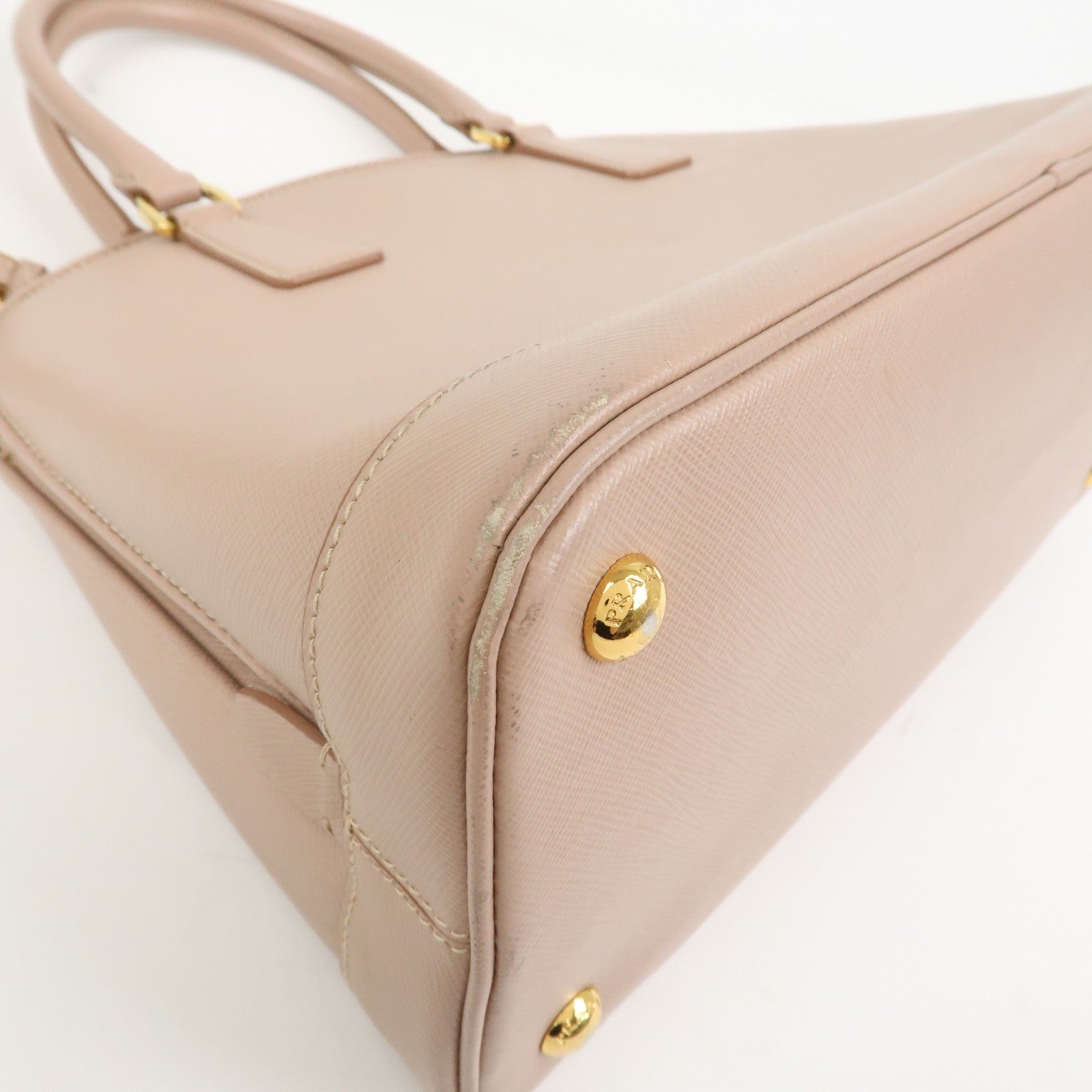 Prada Hand Bag - Pink, Saffiano Leather