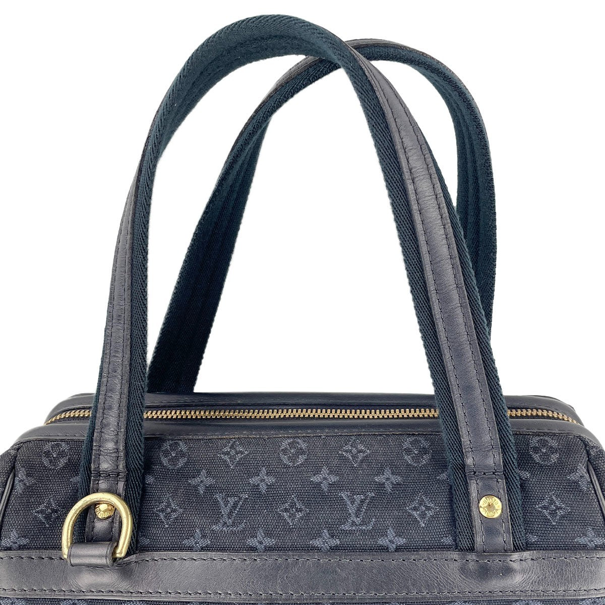 Louis Vuitton Josephine PM Handbag - Navy, Canvas
