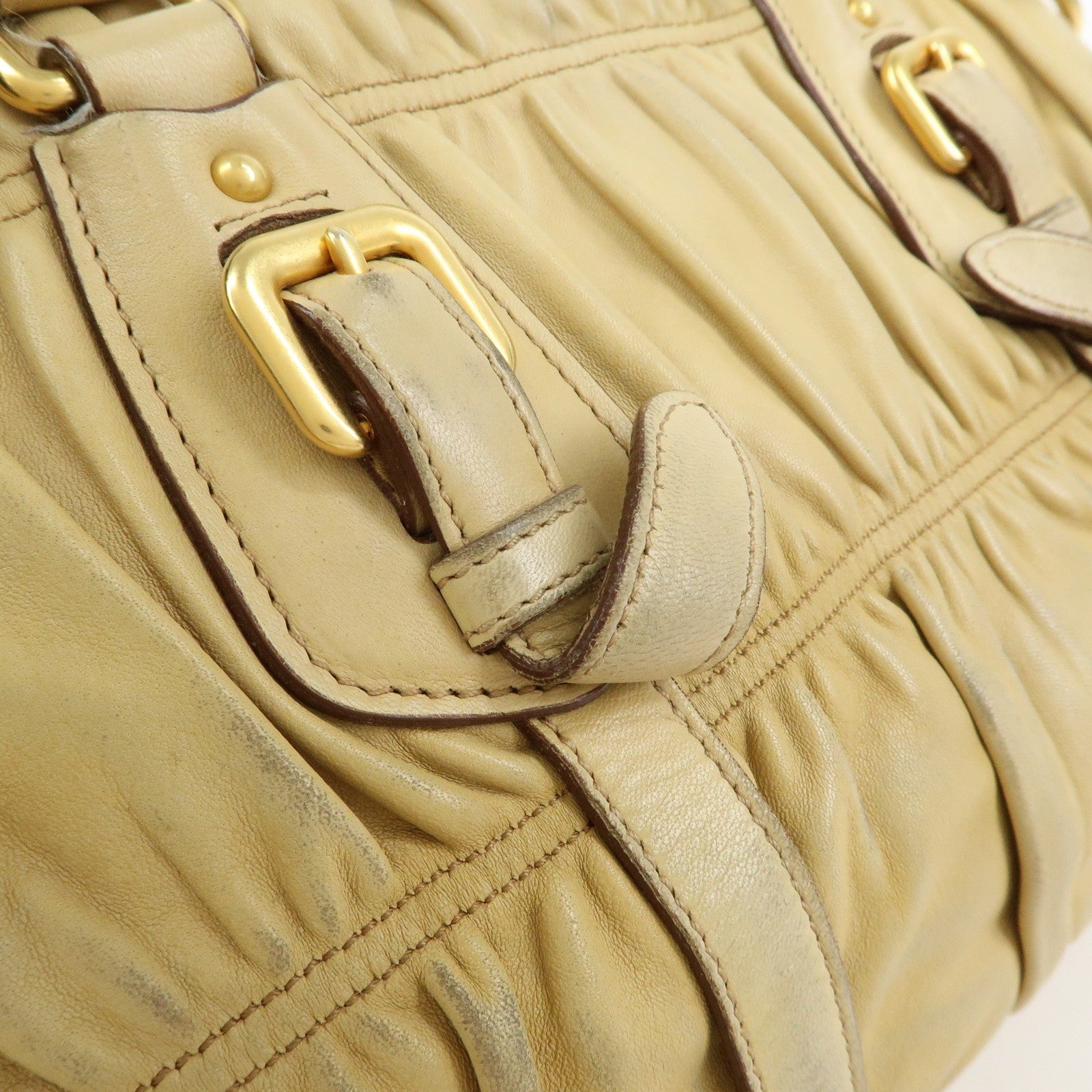 Prada Hand Bag - Camel, Nappa Leather
