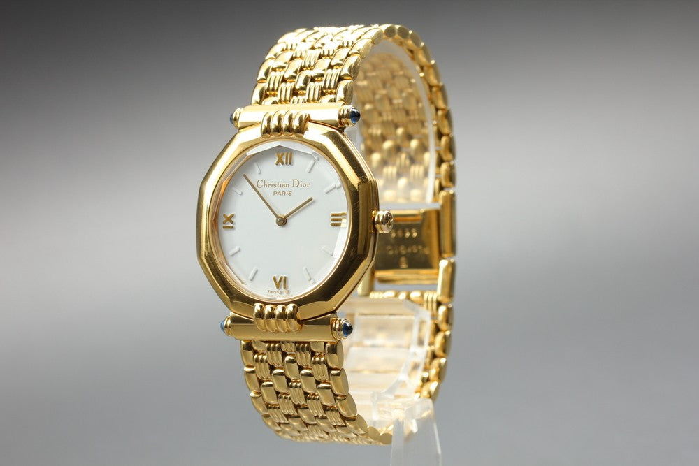 Christian Dior 63151 Men's Watch - Gold, Stainless Steel