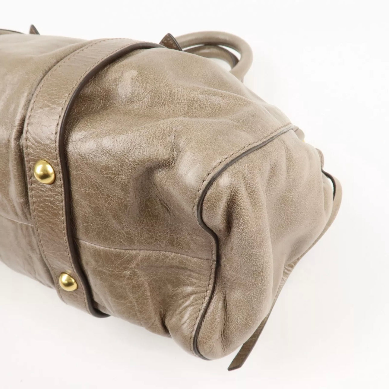MIU MIU Leather Hand & Shoulder Bag