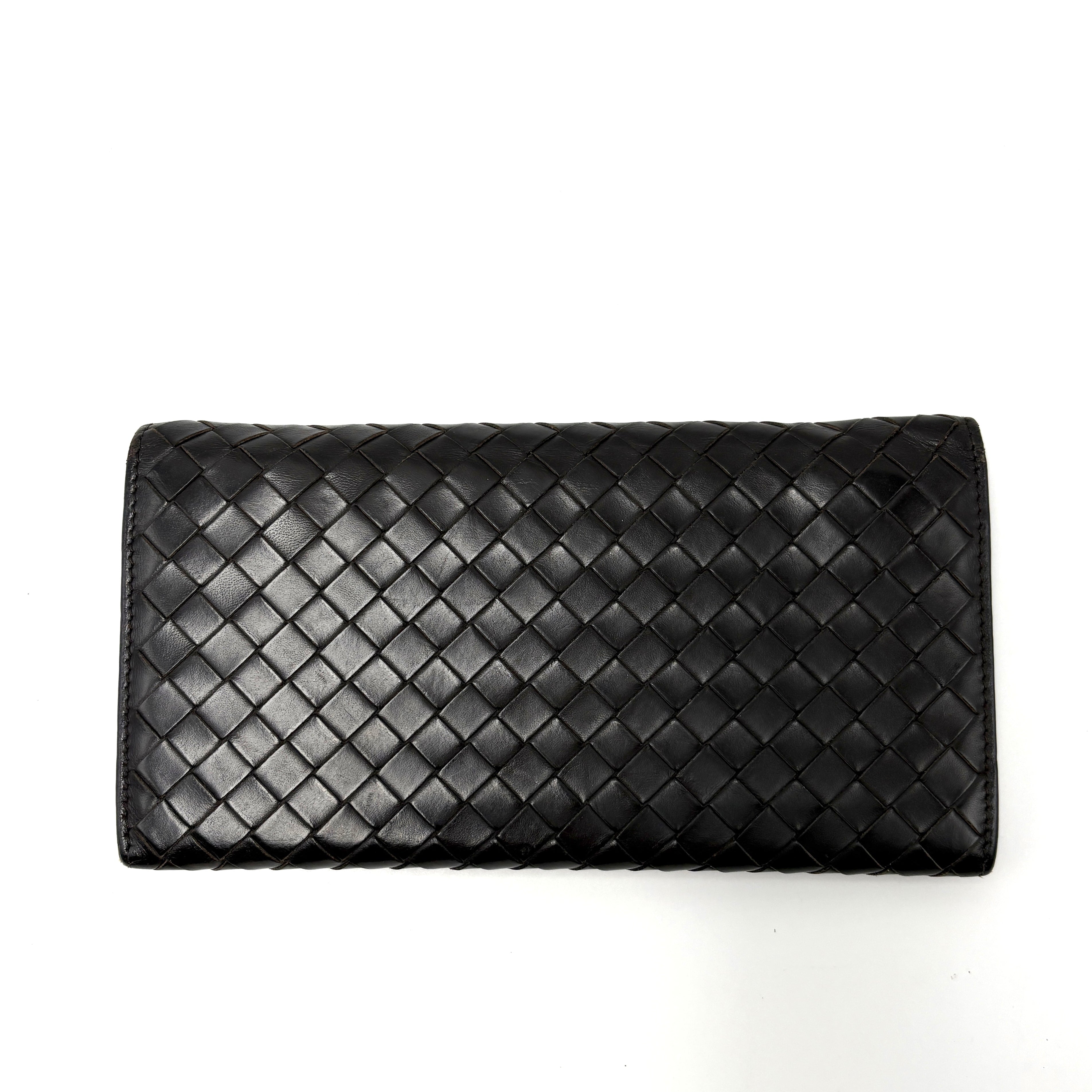 BOTTEGAVENETA Intrecciato Purse Calfskin