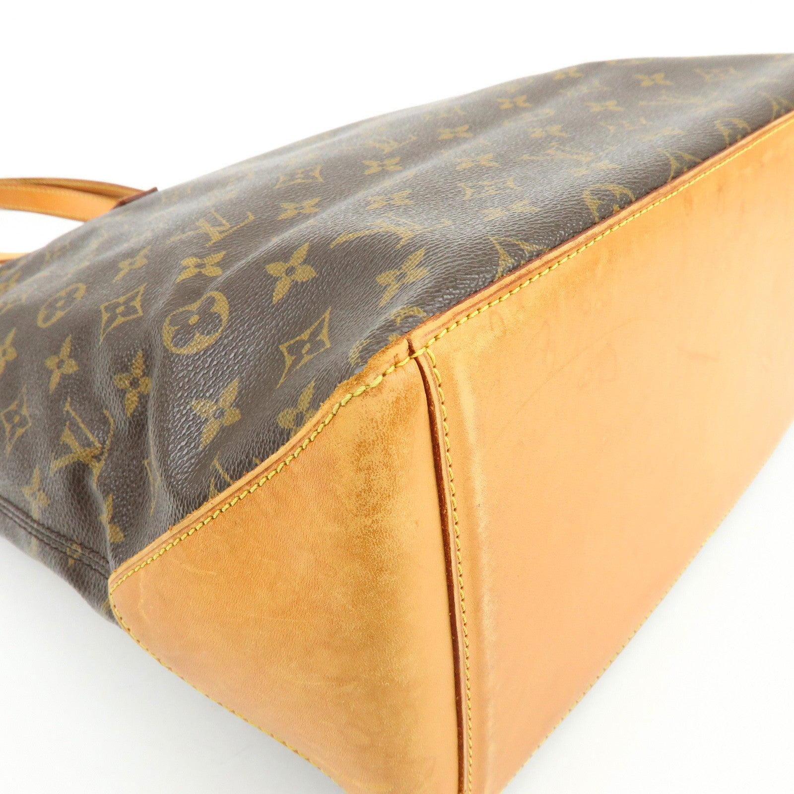 Louis Vuitton Monogram Cabas Mezzo Tote Bag - Brown, Monogram Canvas 