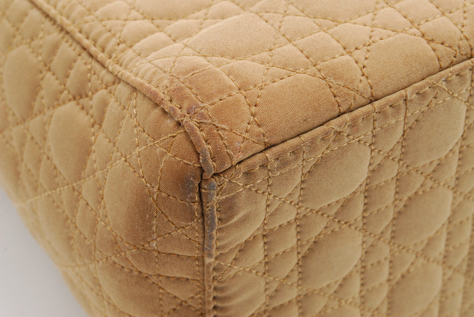 Dior Lady Dior Handbag - Beige, Nylon