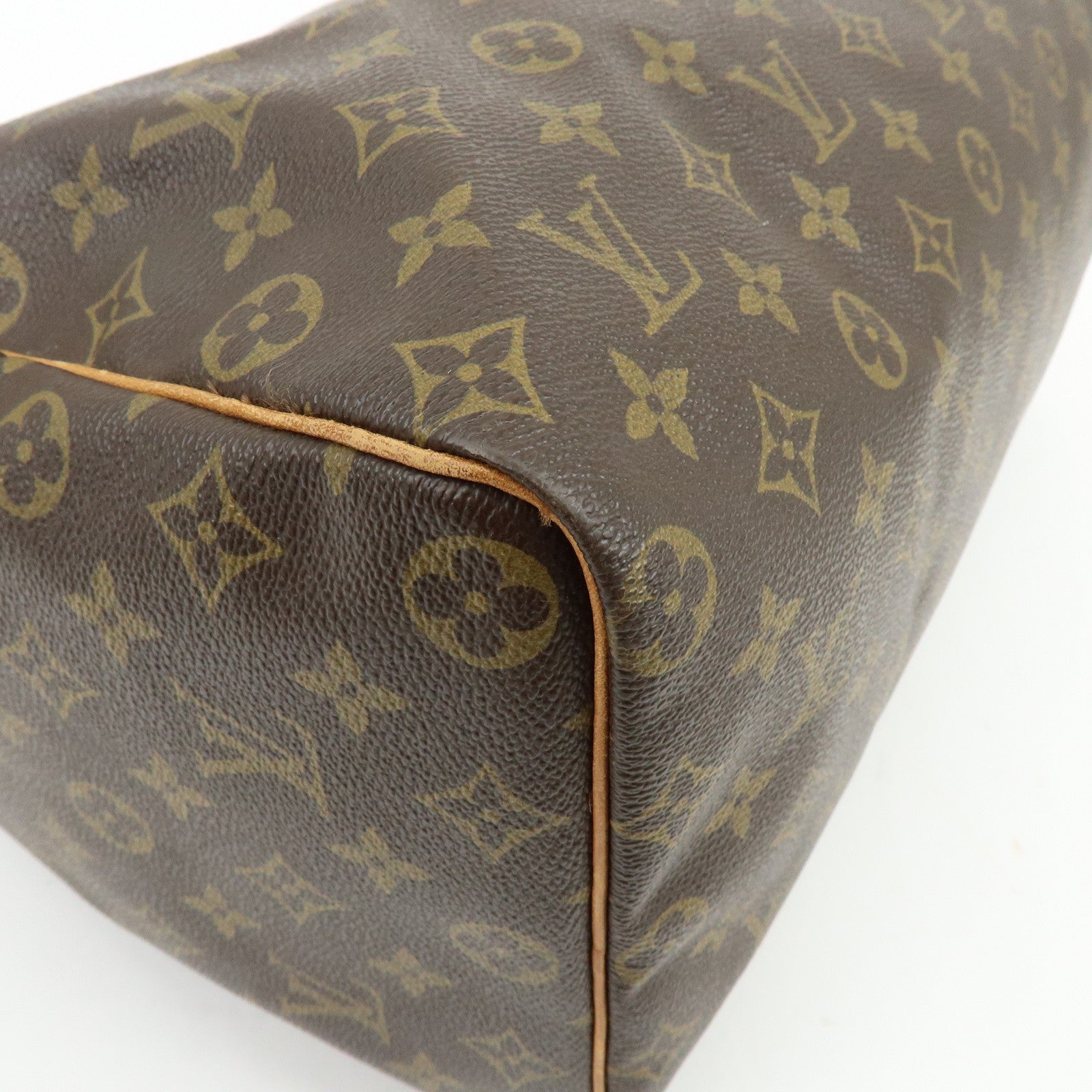 Louis Vuitton Speedy 40 Hand Bag - Brown, Canvas