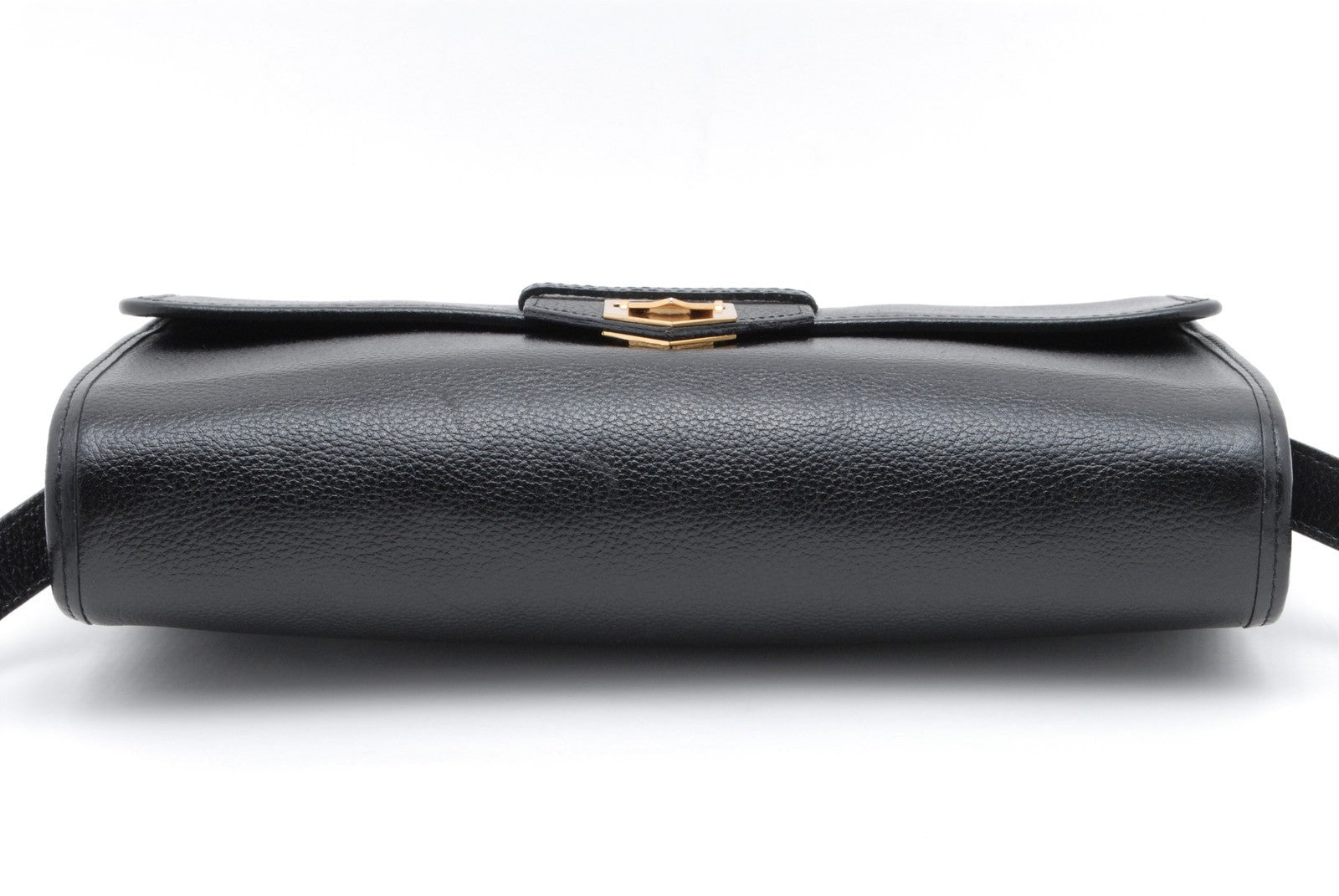 Saint Laurent Cassandra Shoulder Bag - Black, Leather