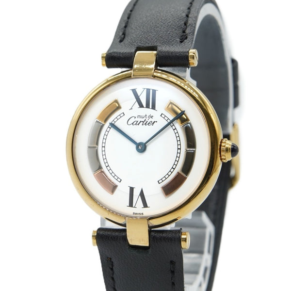 Cartier Must de Cartier Wristwatch - Gold, Stainless Steel