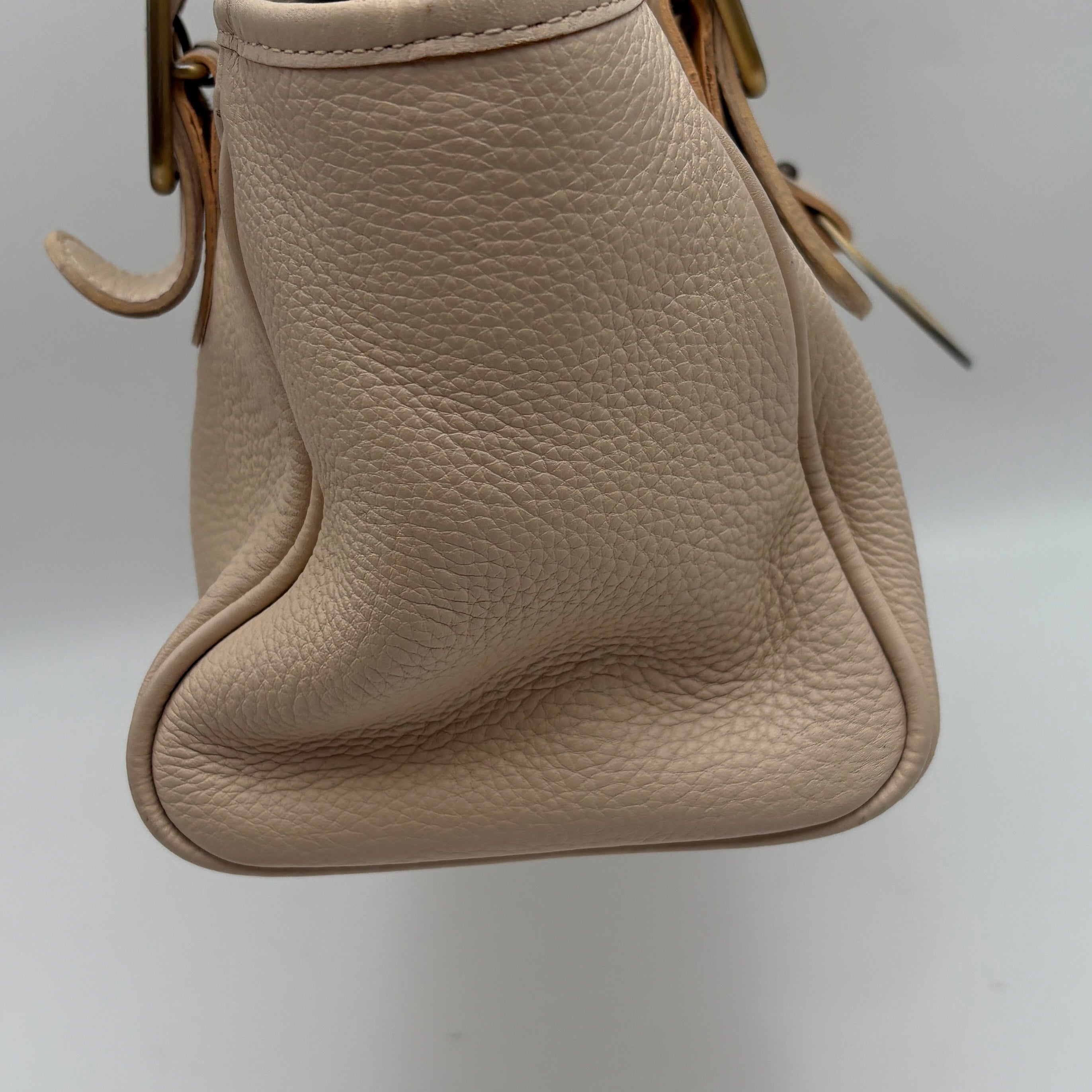 Chloe Tote Bag Leather Beige